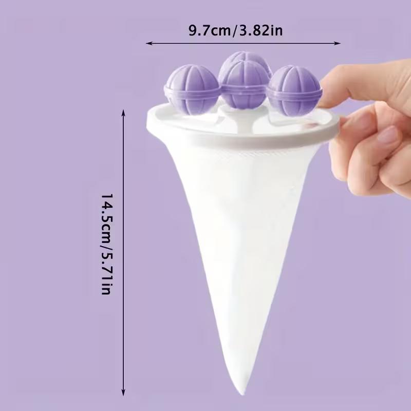 3pcs set random color laundry balls floating lint remover