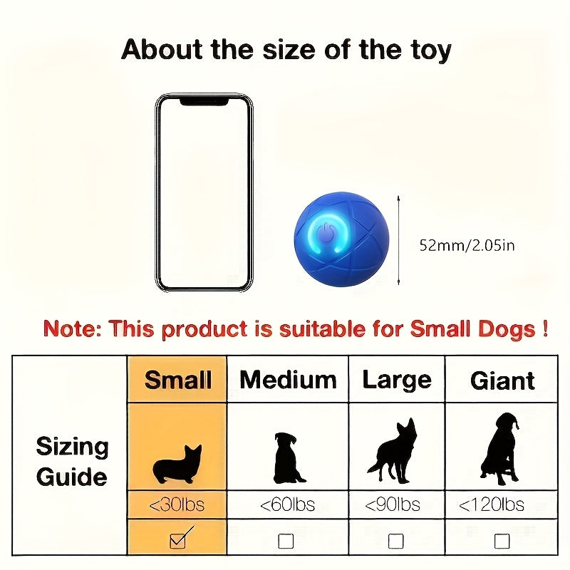 interactive bouncing dog toy ball gravity activated active