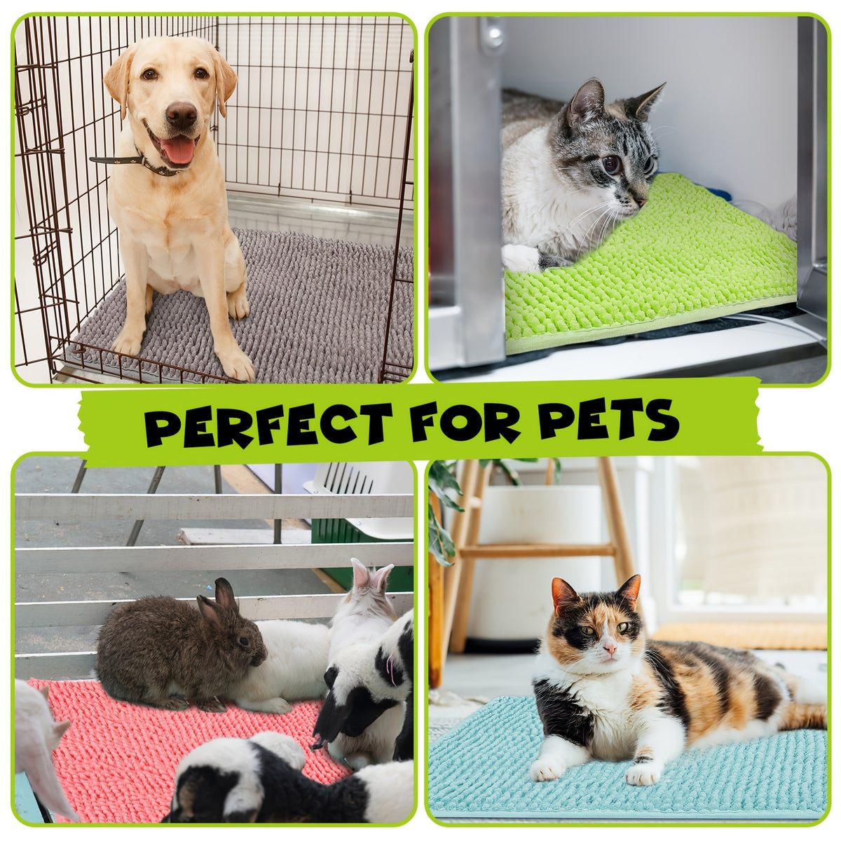 8pcs guinea pig cage liner guinea pig cage bedding reusable