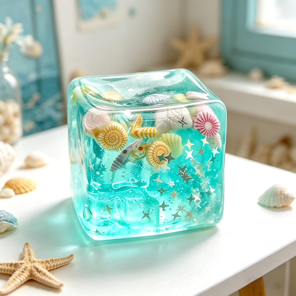 cube   shell squeeze toy soft slow rebound sensory