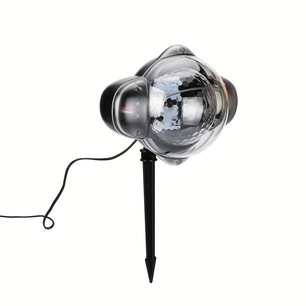 an   outdoor snowflake projection light suitable