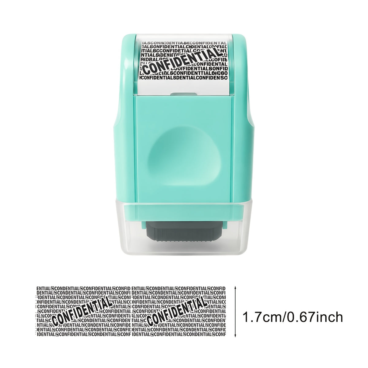 1pc   roller stamp confidential data defender