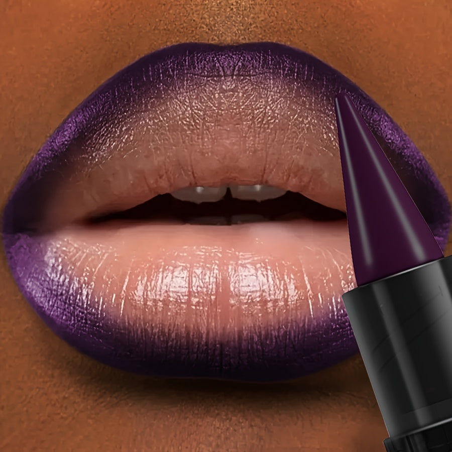 long lasting purple lipstick high pigmentation color