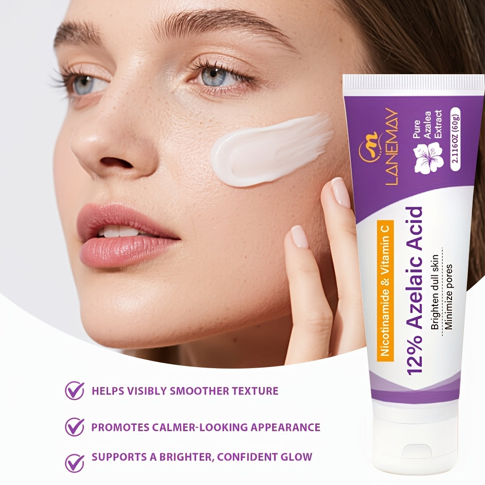 12 azelaic acid cream improves light beige brightens