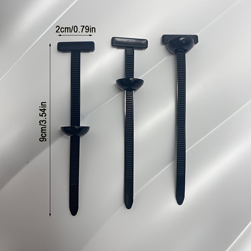 20 sets 110 sets durable self locking nylon cable ties black