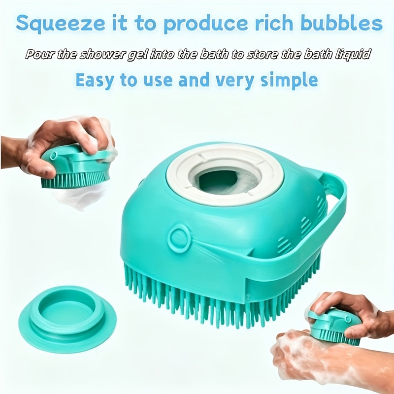 pet grooming brush dog massage brush bathing gentle pet