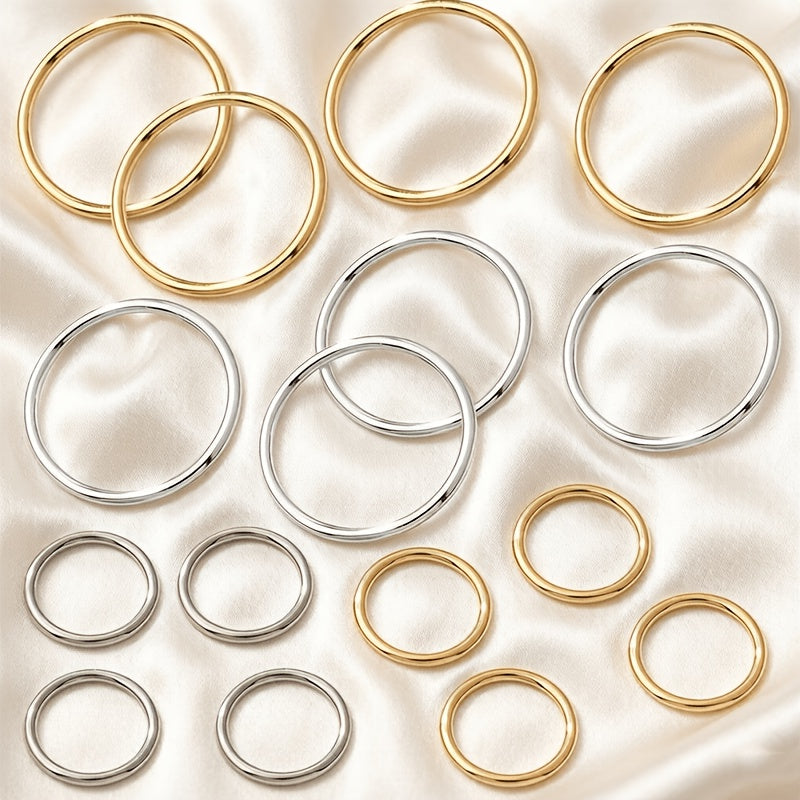 16pcs set metal t shirt hem invisible seamless secure