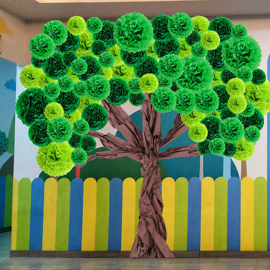 3d classroom tree bulletin board set cardboard tree paper