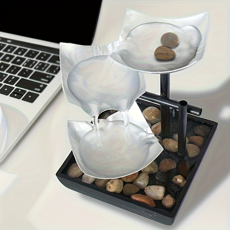 indoor led table fountain waterfall fountain table decor
