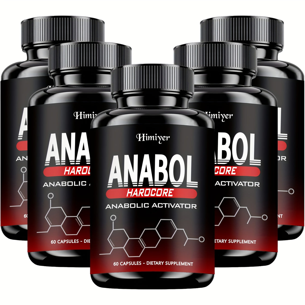 5 packs   capsules   supplement men advanced