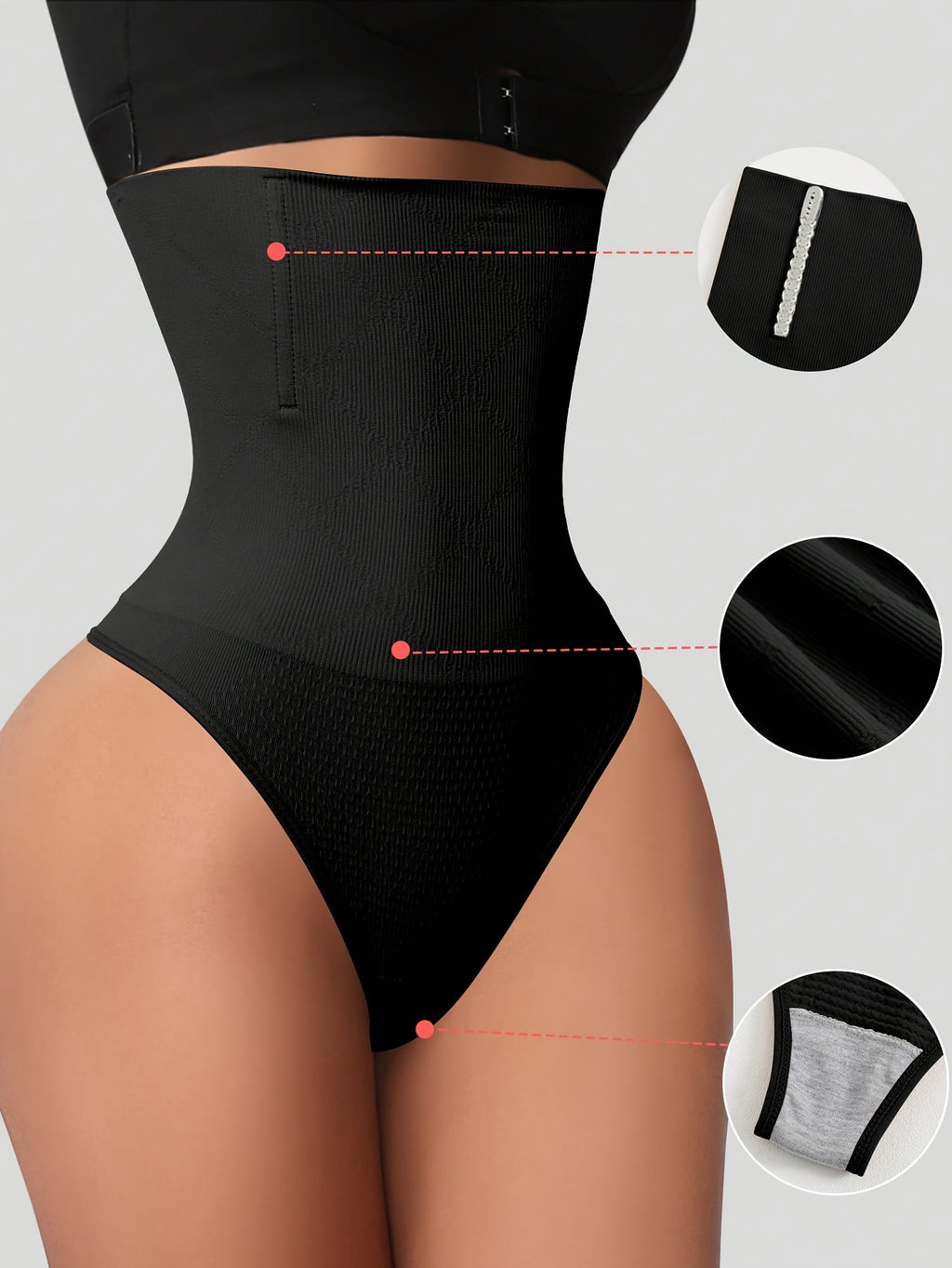 1pc high waist seamless womens   tummy control panties