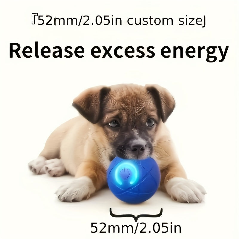 interactive bouncing dog toy ball gravity activated active