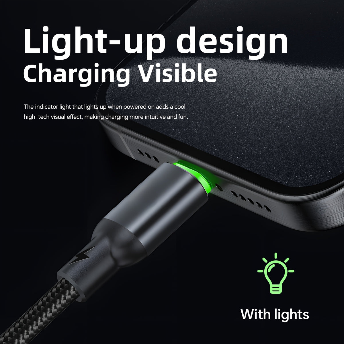 type c 100w nylon braided super fast charging data cable