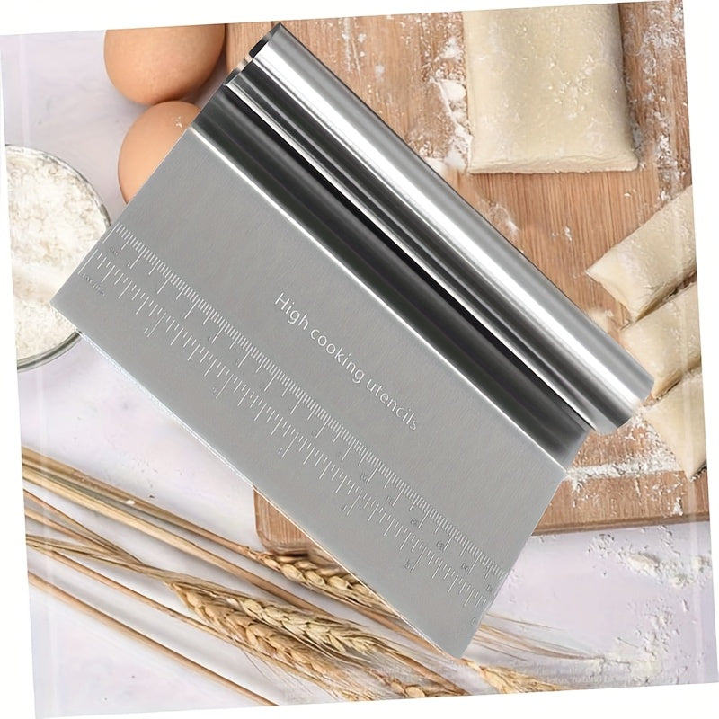 graduated thickened rust proof bread cutting dough slicer