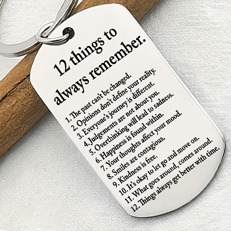 1pc inspirational quote 12 things