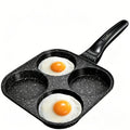 1pc non stick   pan heat resistant wooden handle spray