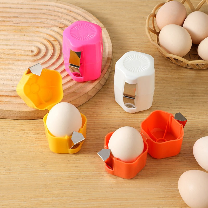 2pcs automatic eggshell peeler cracker random color high