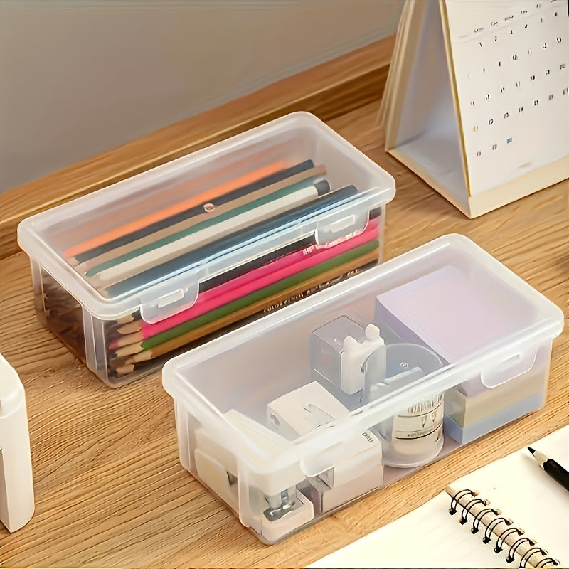 8pcs set 4 large clear frosted pp storage containers lids