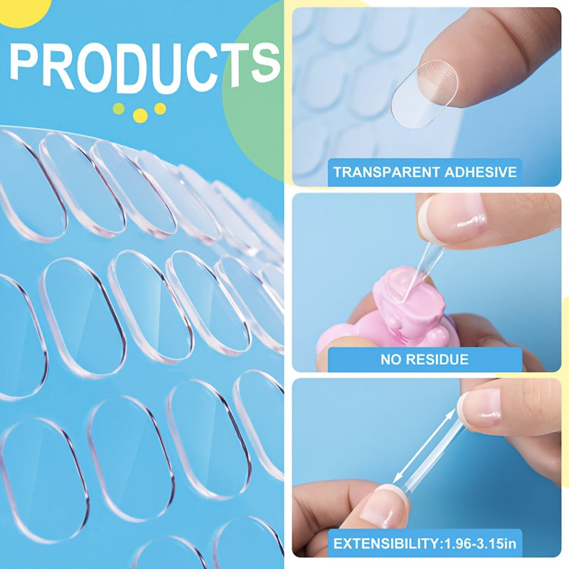 240 400pcs transparent double sided   dots removable