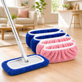 4pcs washable microfiber mop pads