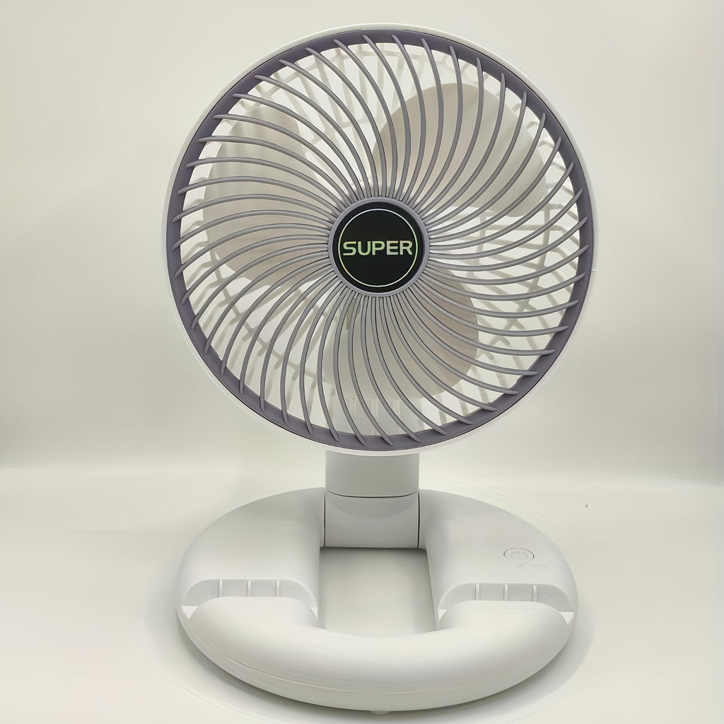 folding 2 in 1 tabletop wall mounted fan 120 degree