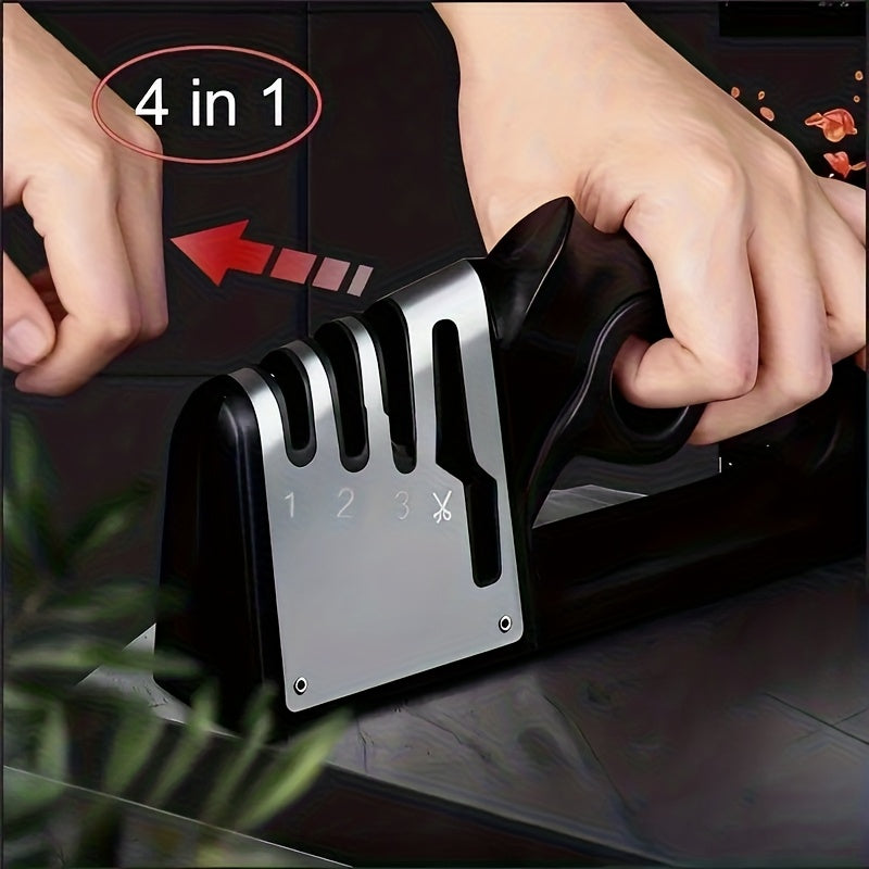 1  sharpener kitchen knife scissors sharpener