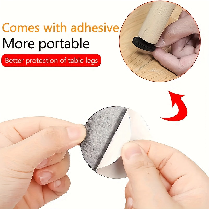 24pcs non slip furniture pads 28mm 1 1 inch self