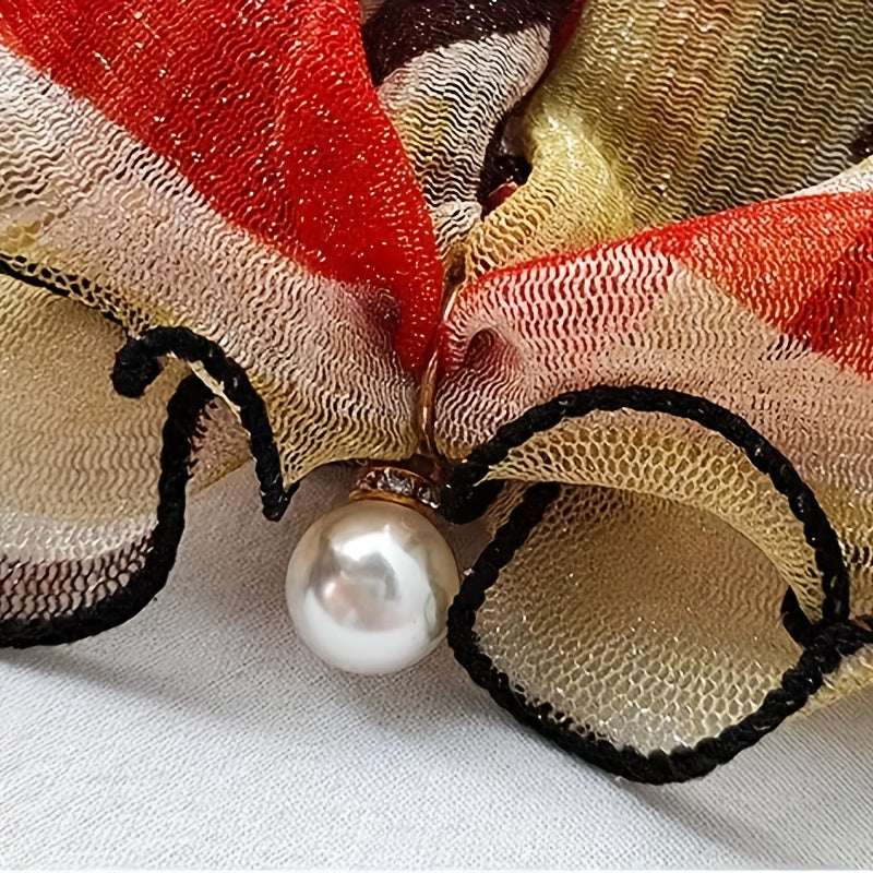 4pcs womens mesh headscarves chiffon veil neck covers