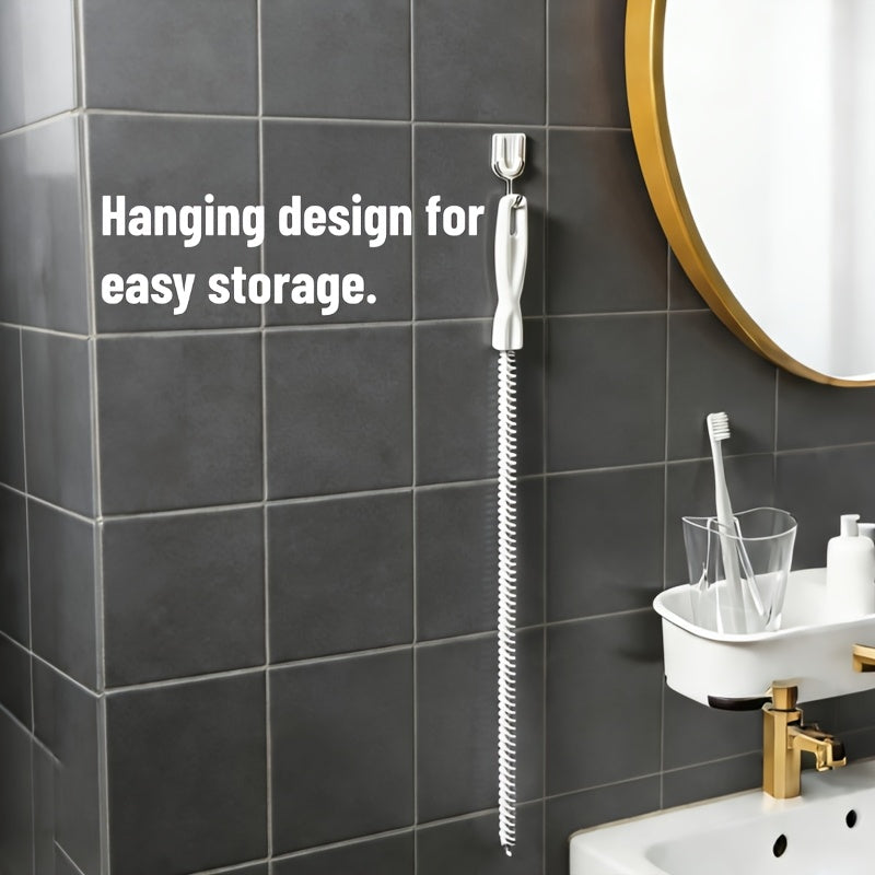 3pcs set   flexible drain pipe cleaning brushes