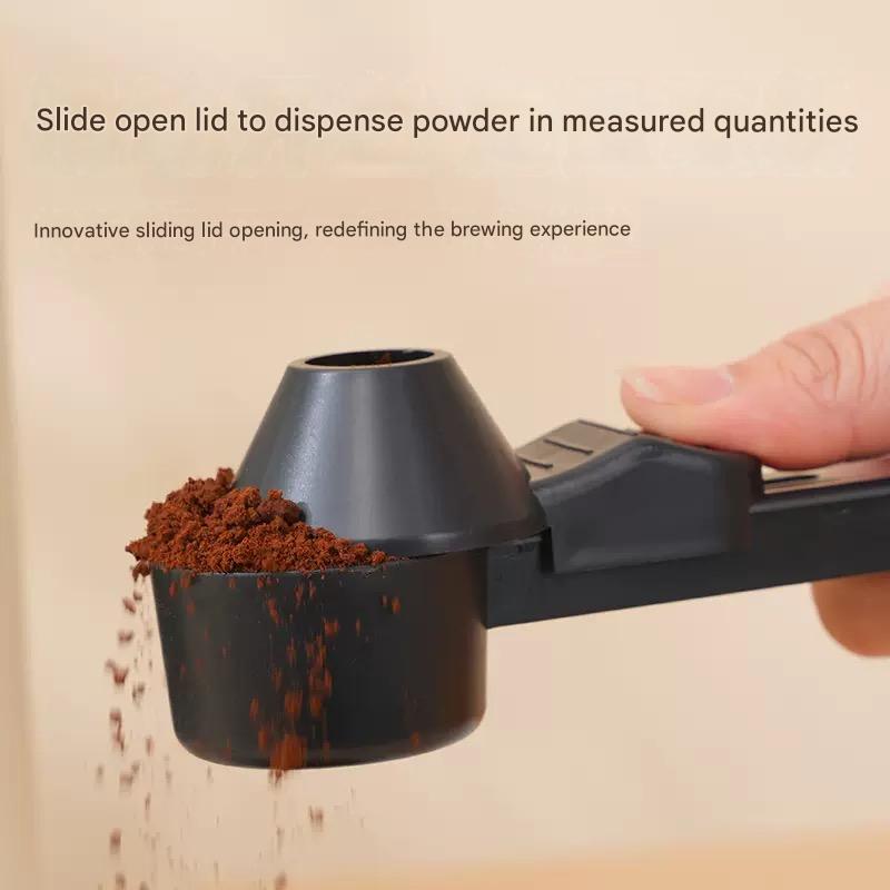 2 in 1 coffee dosing funnel measuring spoon reusable anti