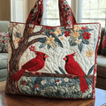 womens red   bird   3d printed quilted