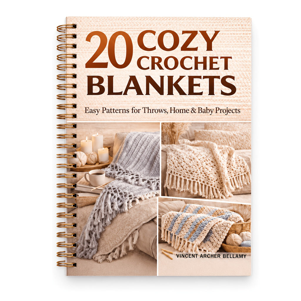 creative crochet notebook a5 handmade project journal