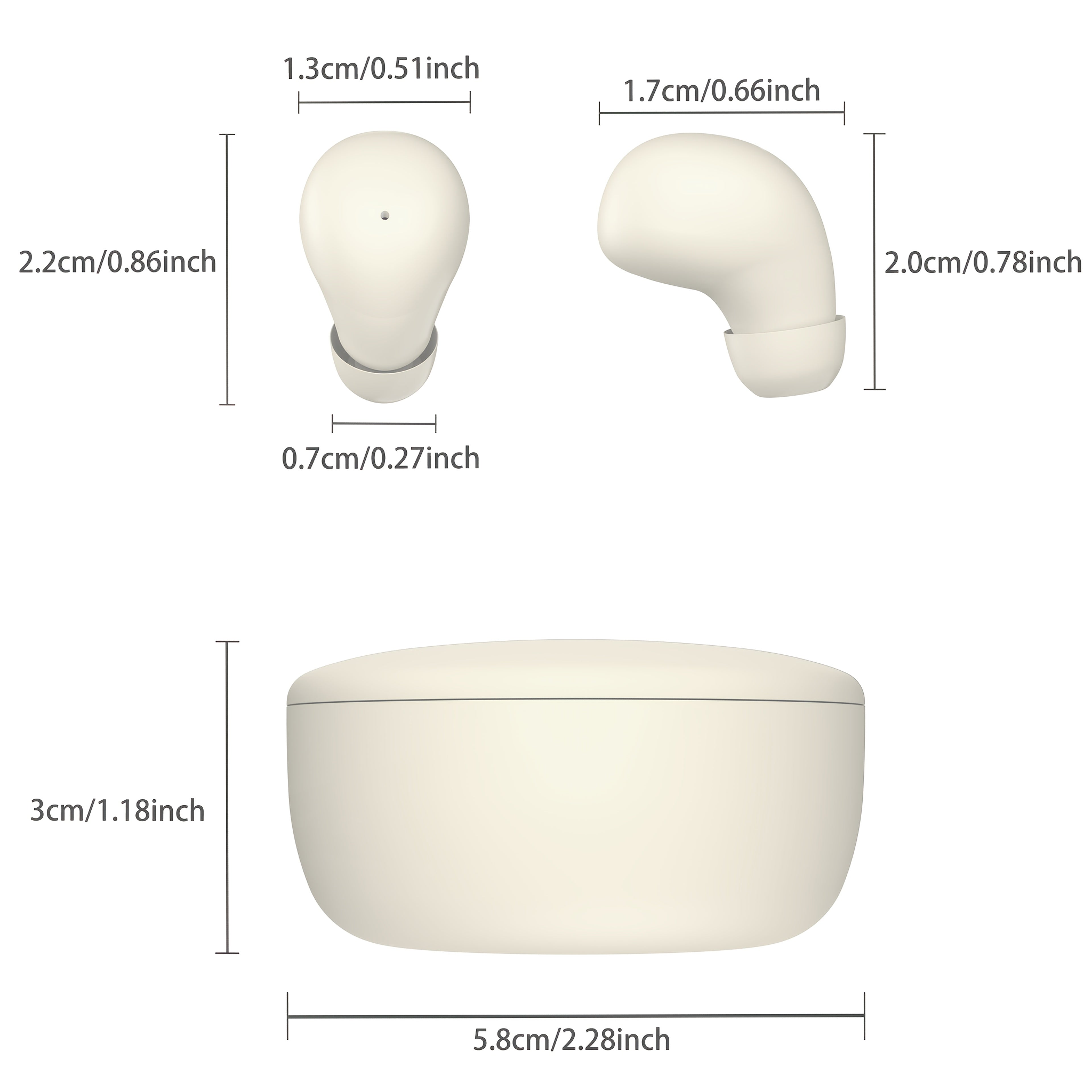 2026 newest mini sleep   earbuds long