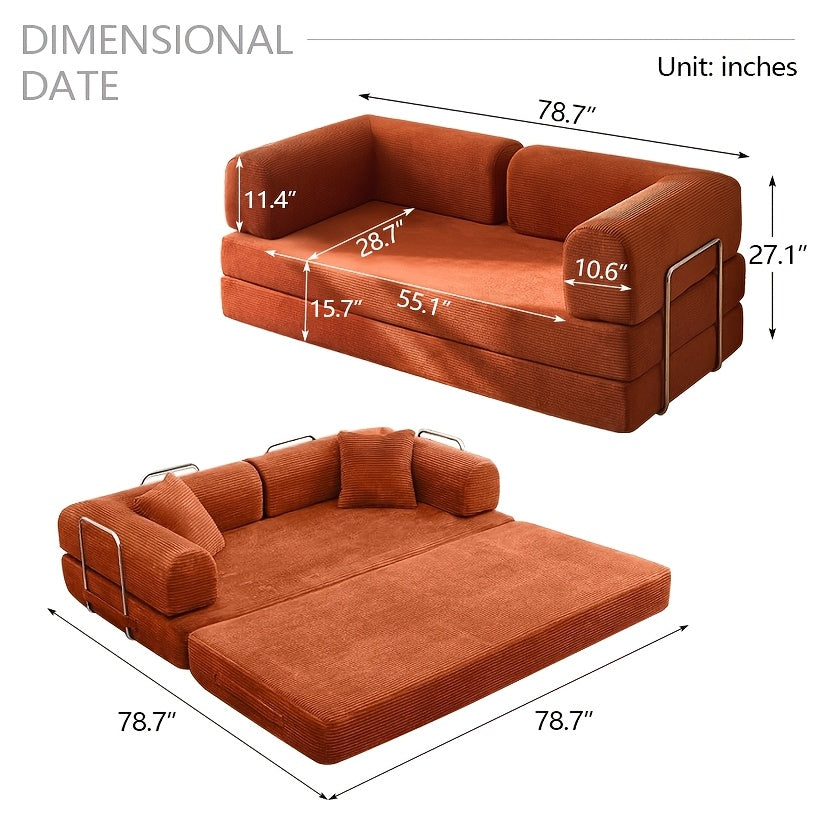 78 7 70 8 59 folding   bed convertible floor sofa