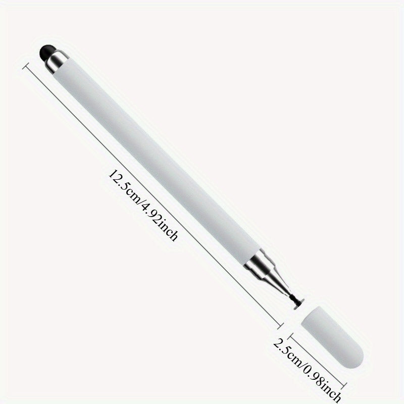 4pcs macaron gradient color capacitive stylus pen 2 in 1