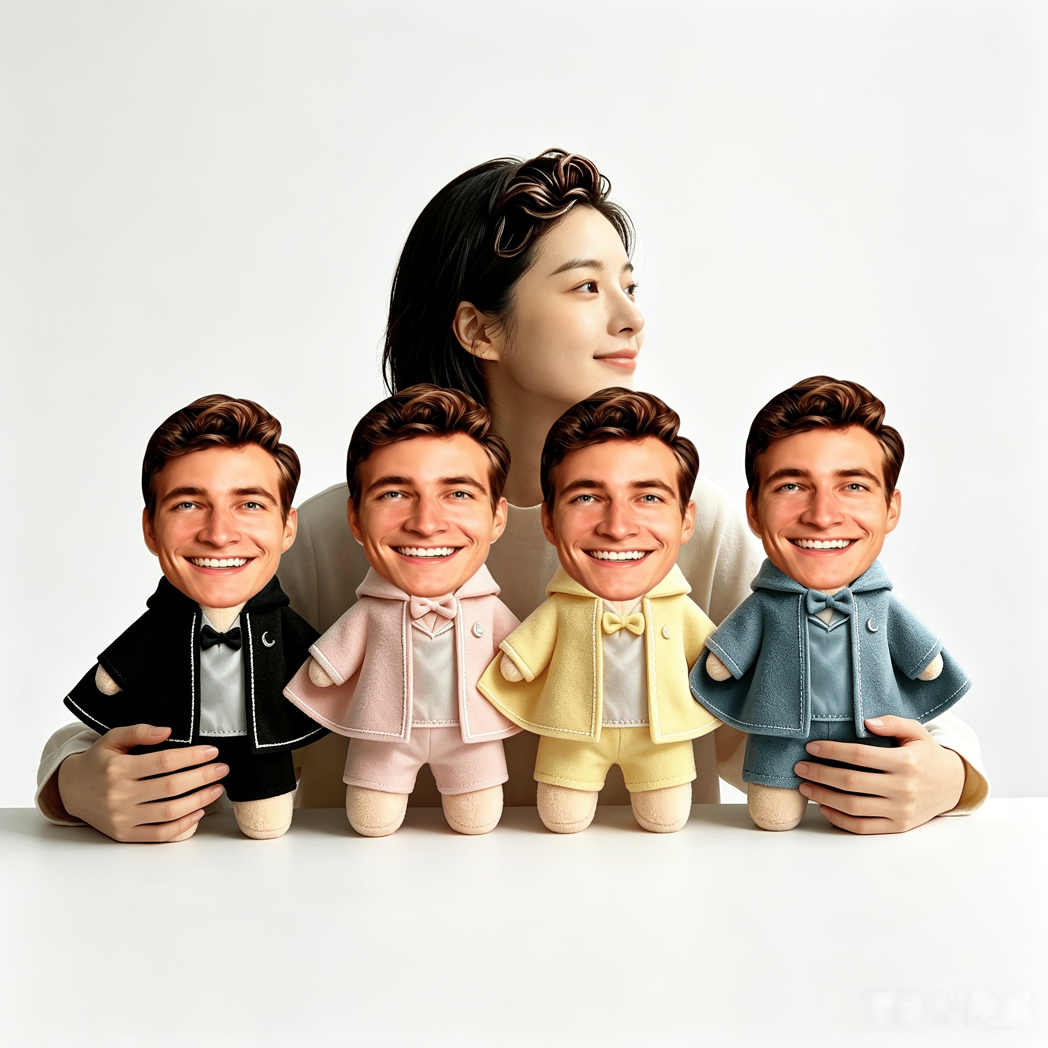 custom photo mini pillow personalized soft fabric cushion