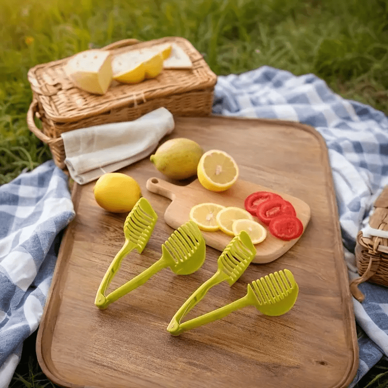 1pc multifunctional abs plastic vegetable egg slicer