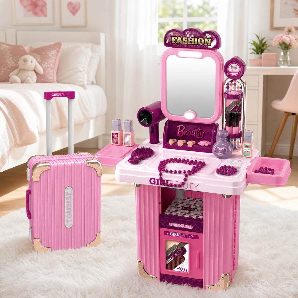2 in   toy portable suitcase makeup