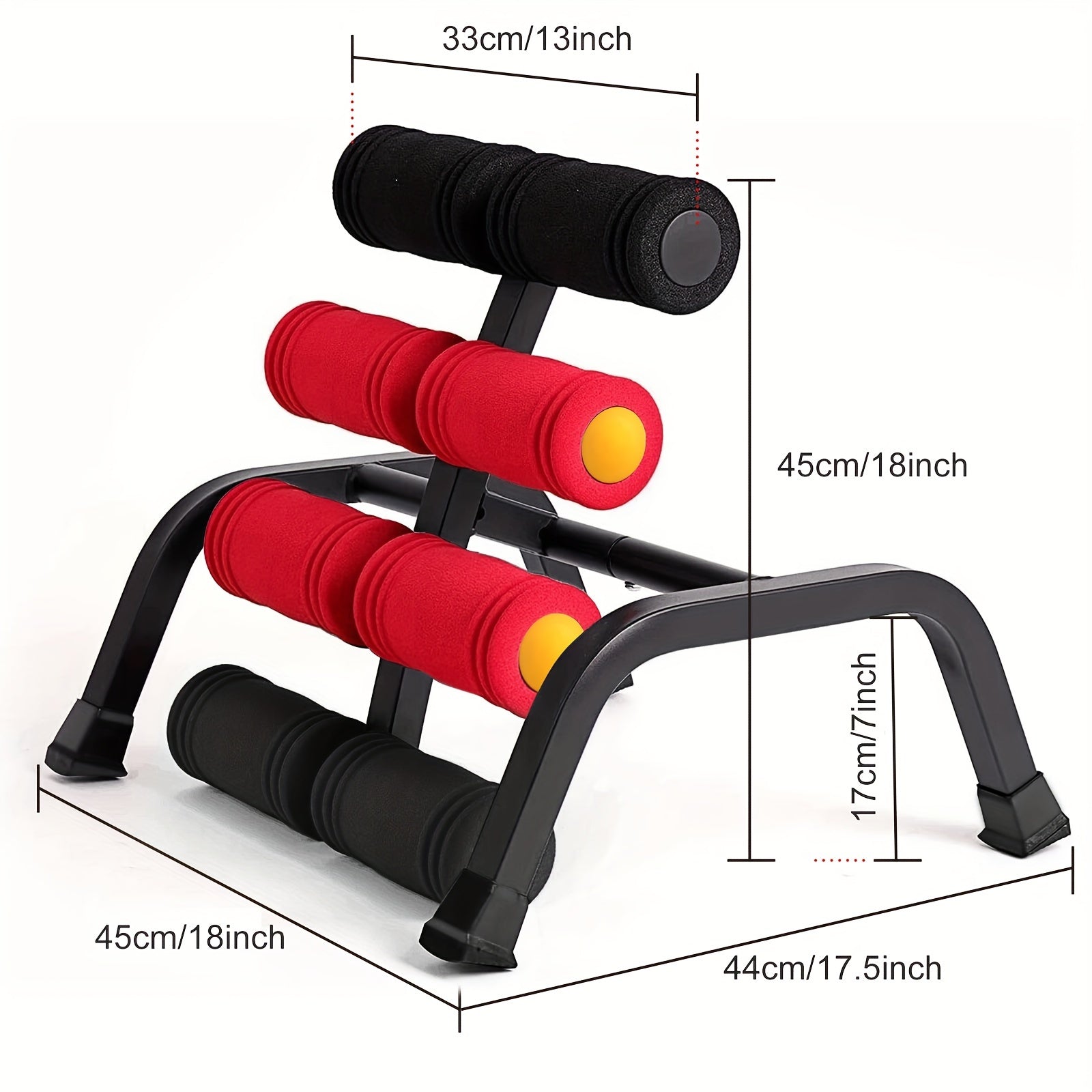 mini inversion table back   ab trainer