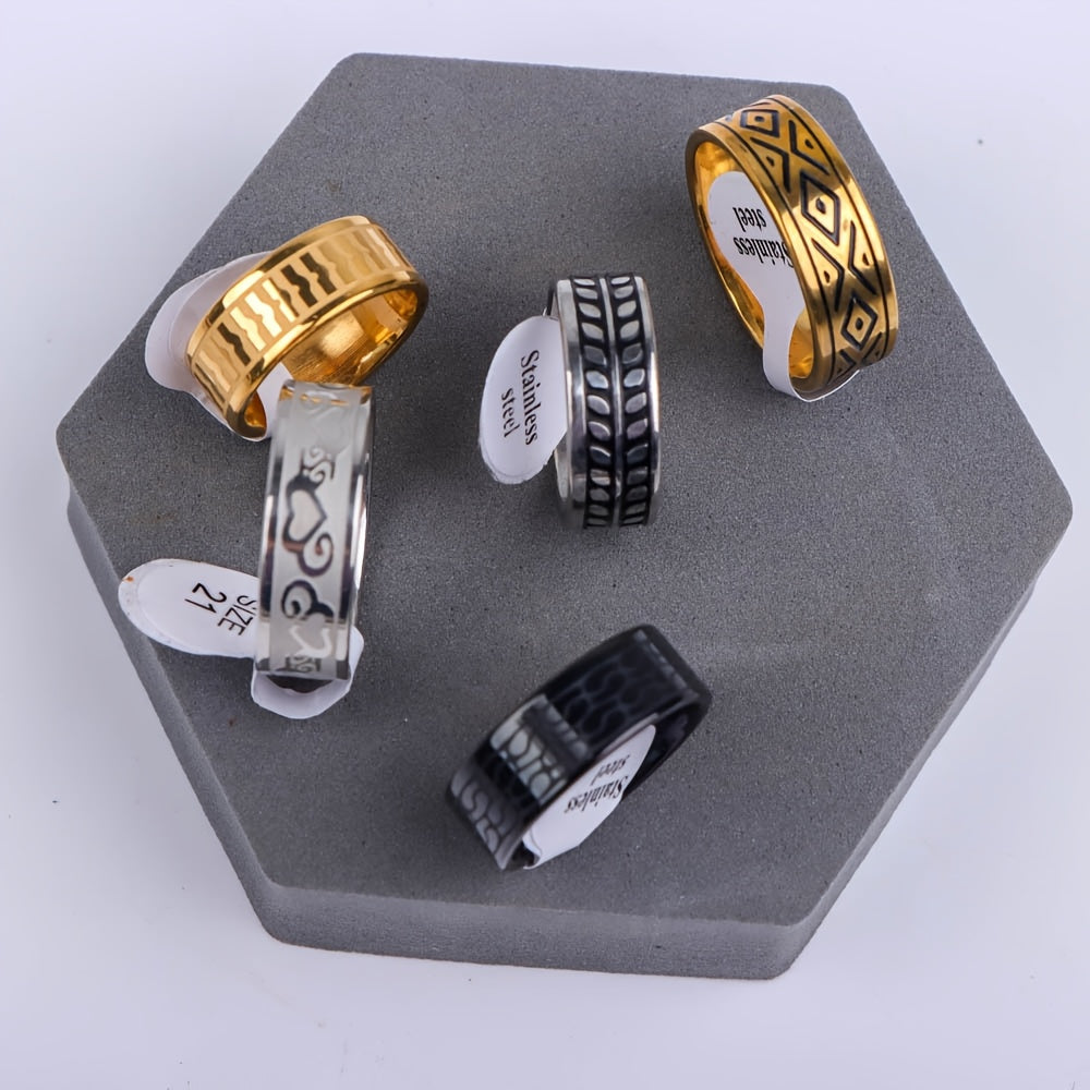 10pcs   carved pattern multi