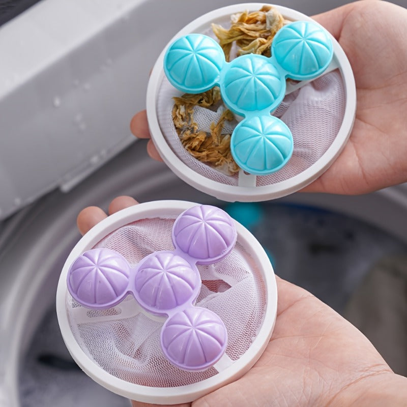 3pcs set random color laundry balls floating lint remover