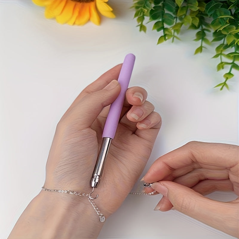 1pc jewelry wearing aid stick random color ensures secure