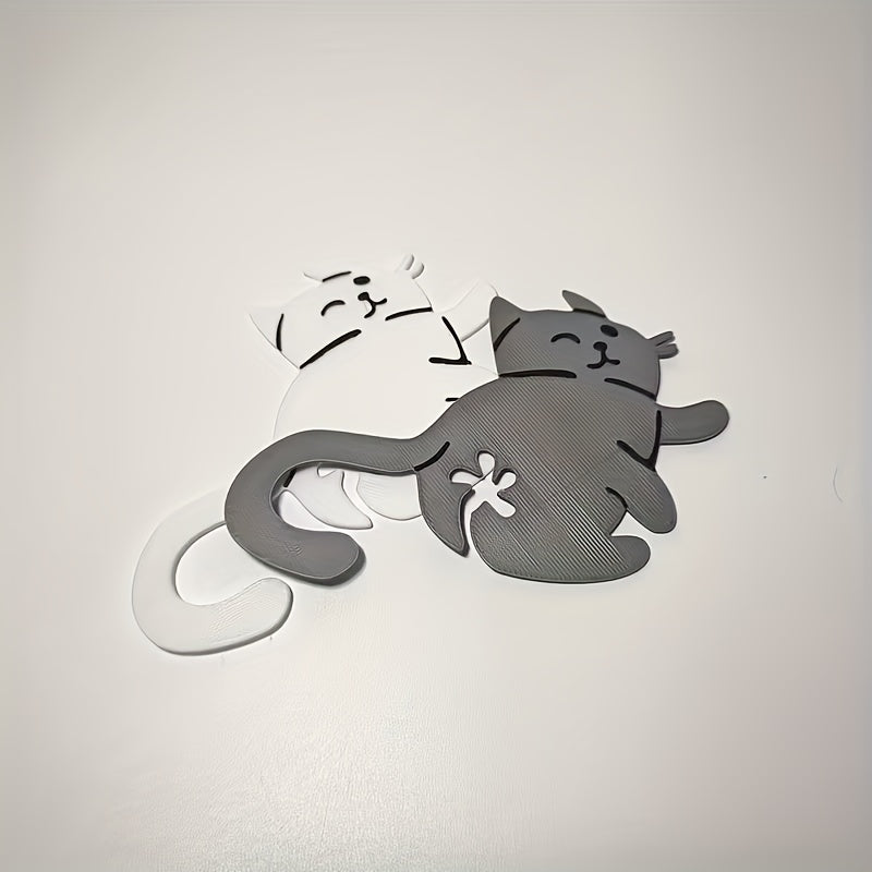 1pc 3d printed cat   bread clip 3d printed