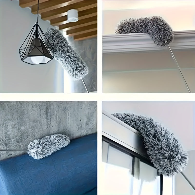 microfiber duster flexible head washable reusable ideal tall