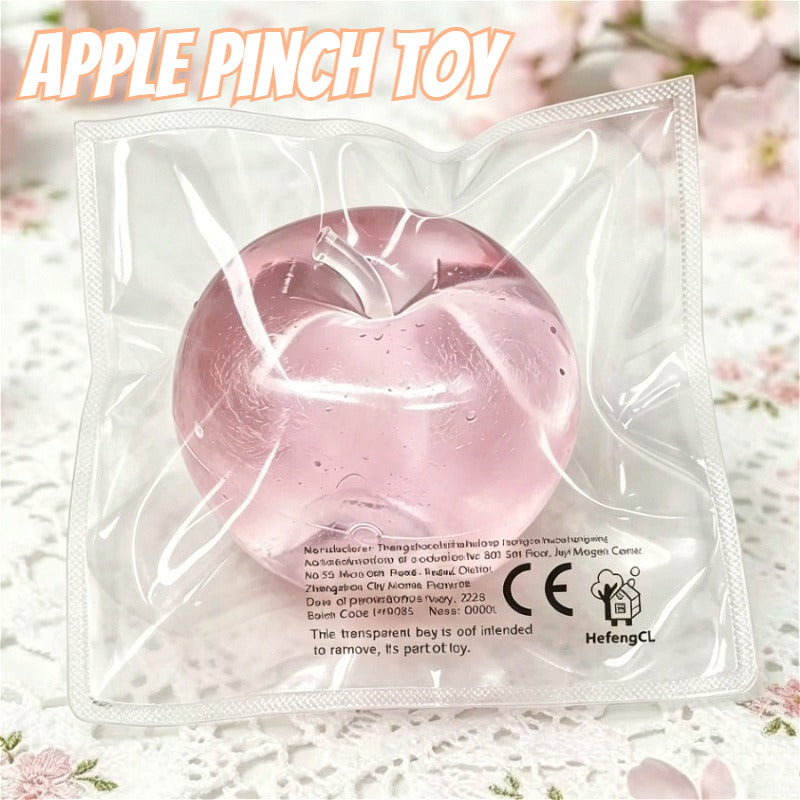 new transparent pink   stress toy ultra soft