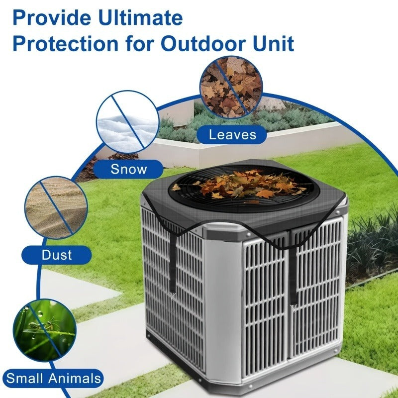 single piece air conditioner cover suitable central air