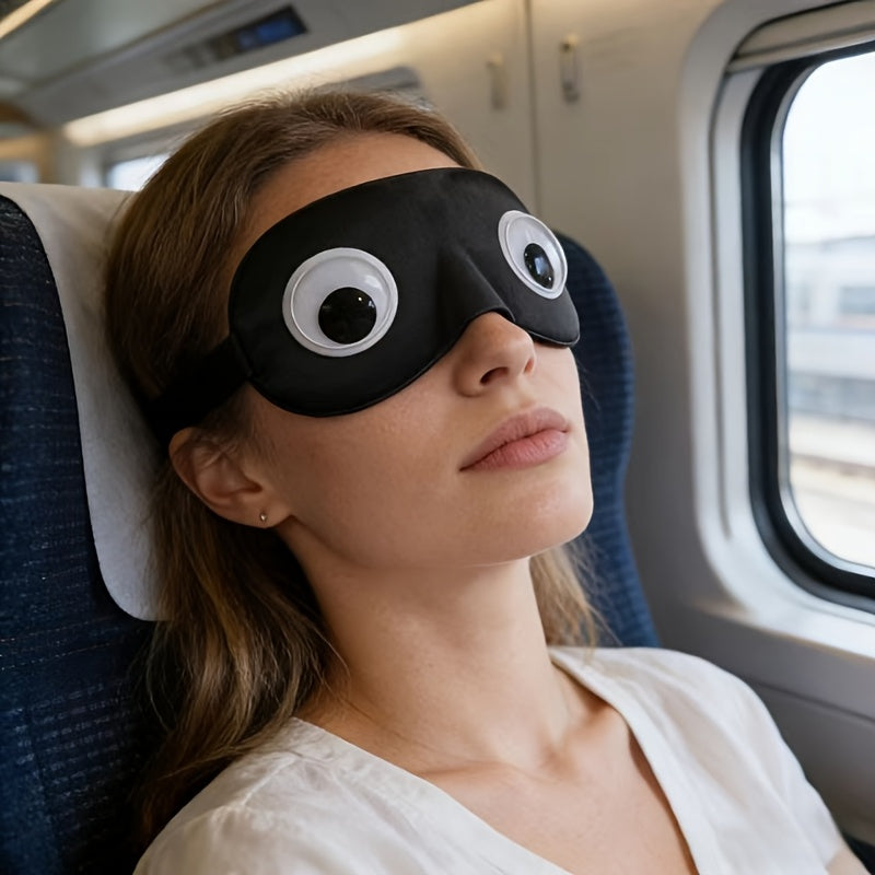 3d stereoscopic eye mask moving big eyes shading eye mask