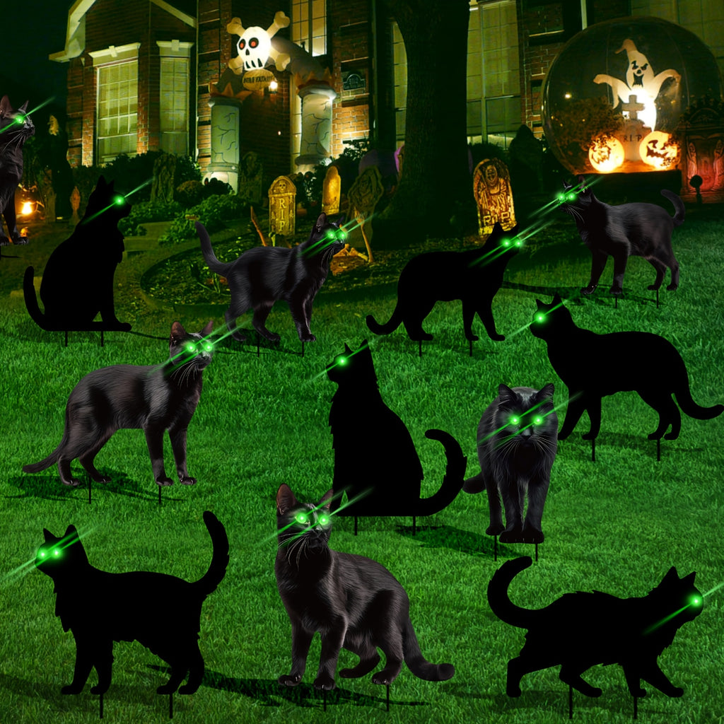 12pcs   decorations plastic yard signs
