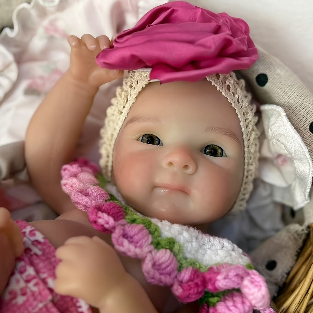 handmade realistic 13inch 33cm baby girl doll