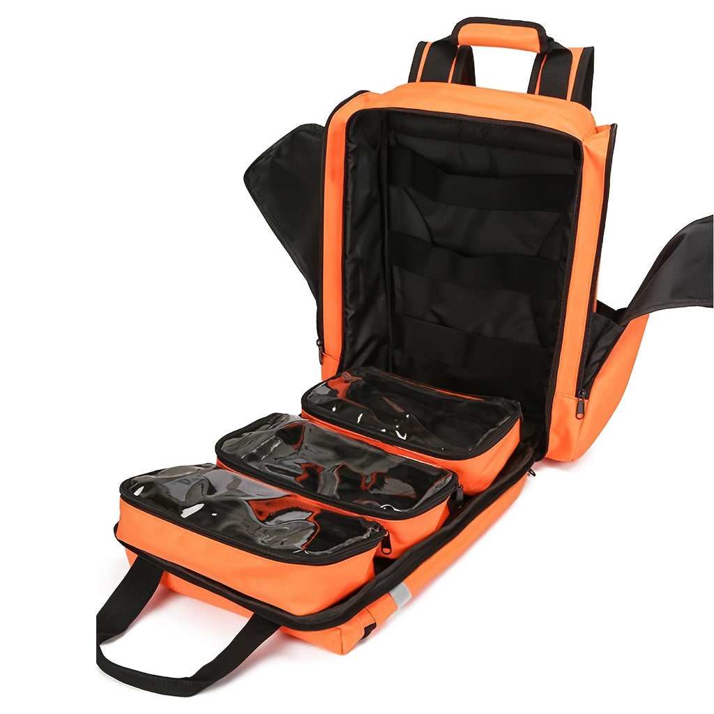1pc large capacity emergency backpack car first aid backpack